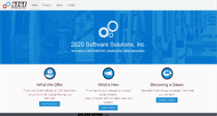 Desktop Screenshot of 2020softwaresolutions.com