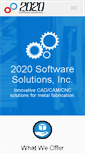 Mobile Screenshot of 2020softwaresolutions.com